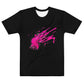 EzPanda® Neon Men's Wave: Graffiti-Style Power Surge Graphic Tee