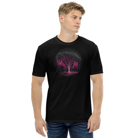 EzPanda® Neon Jungle Rainfall: Men's Graphic Tee