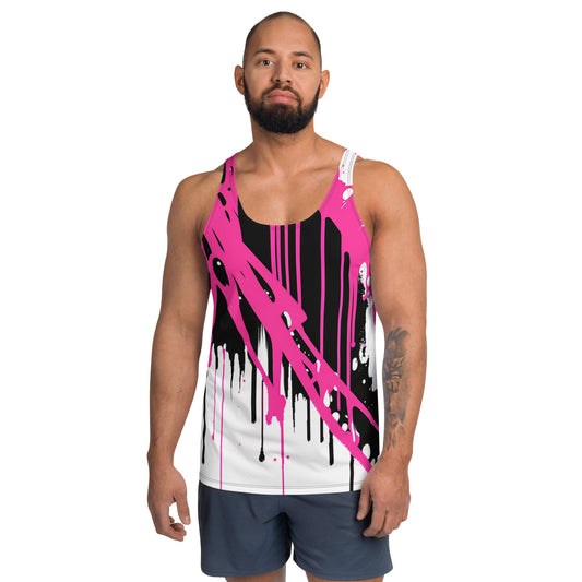 EzPanda® Neon Splash: Men's Tank Top