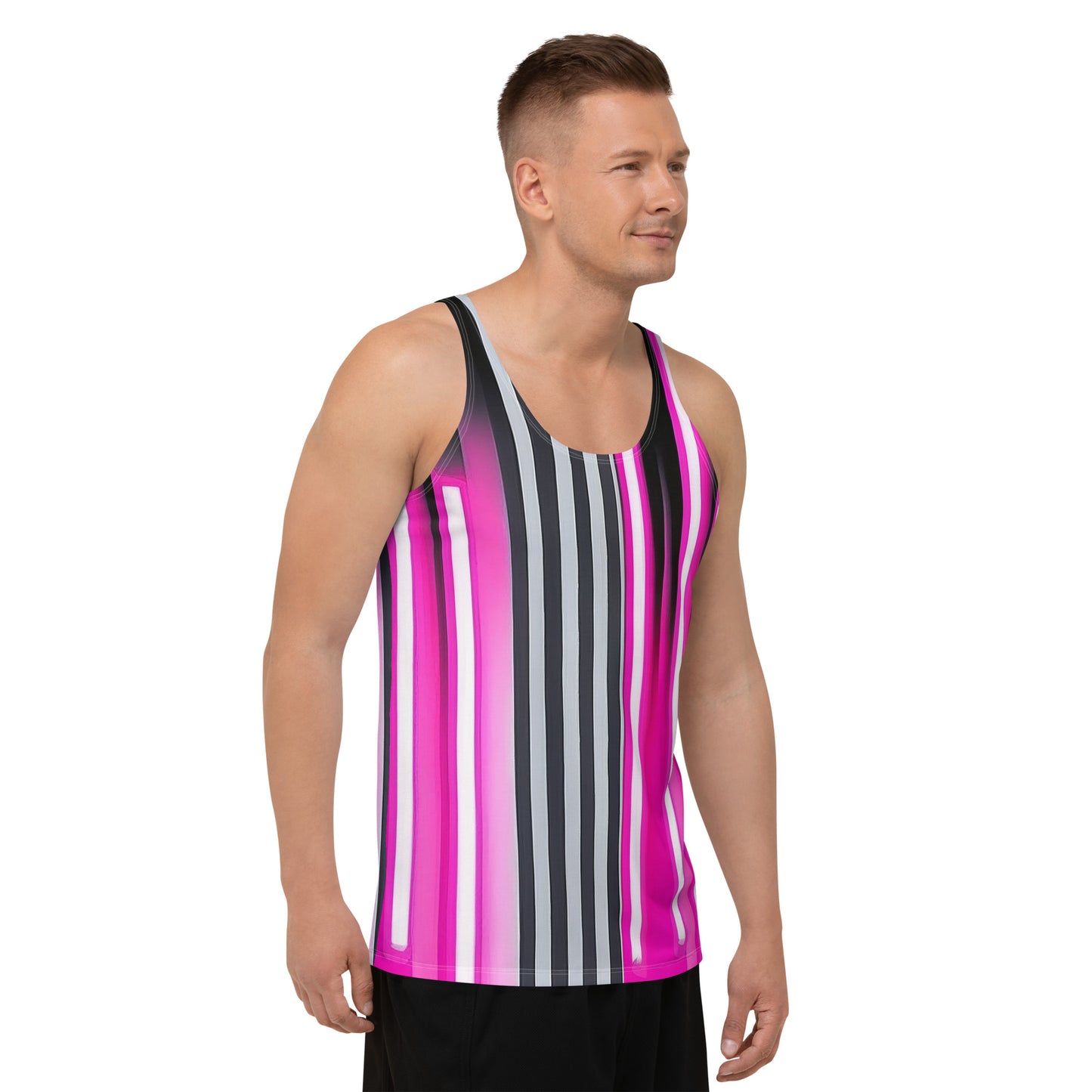 EzPanda® Neon Skylines: Men's Tank Top