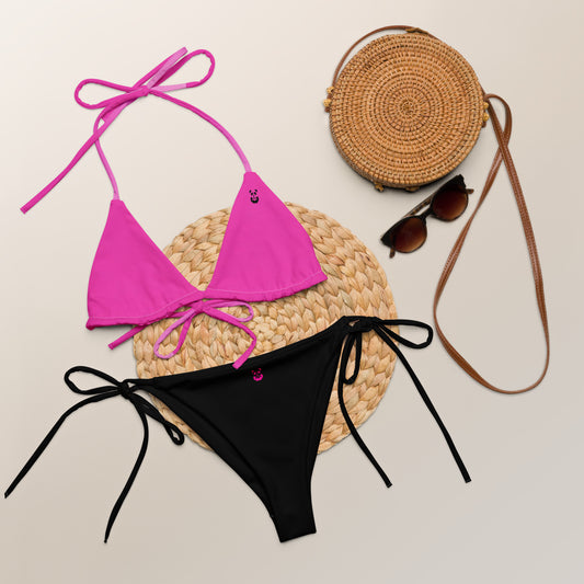 EzPanda® Neon Splash Tohpoh: Dual-Tone Mascot Bikini