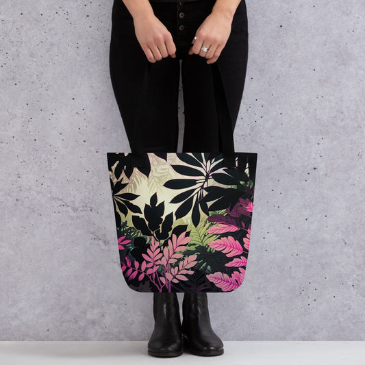 EzPanda® Neon Jungle Canopy: Stylish Tote Bag
