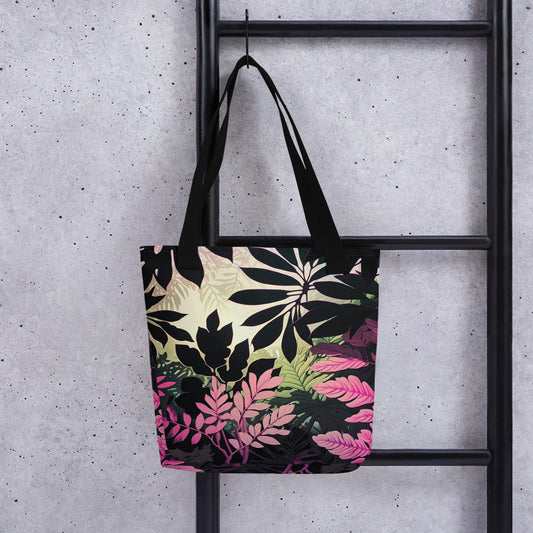 EzPanda® Neon Jungle Canopy: Stylish Tote Bag