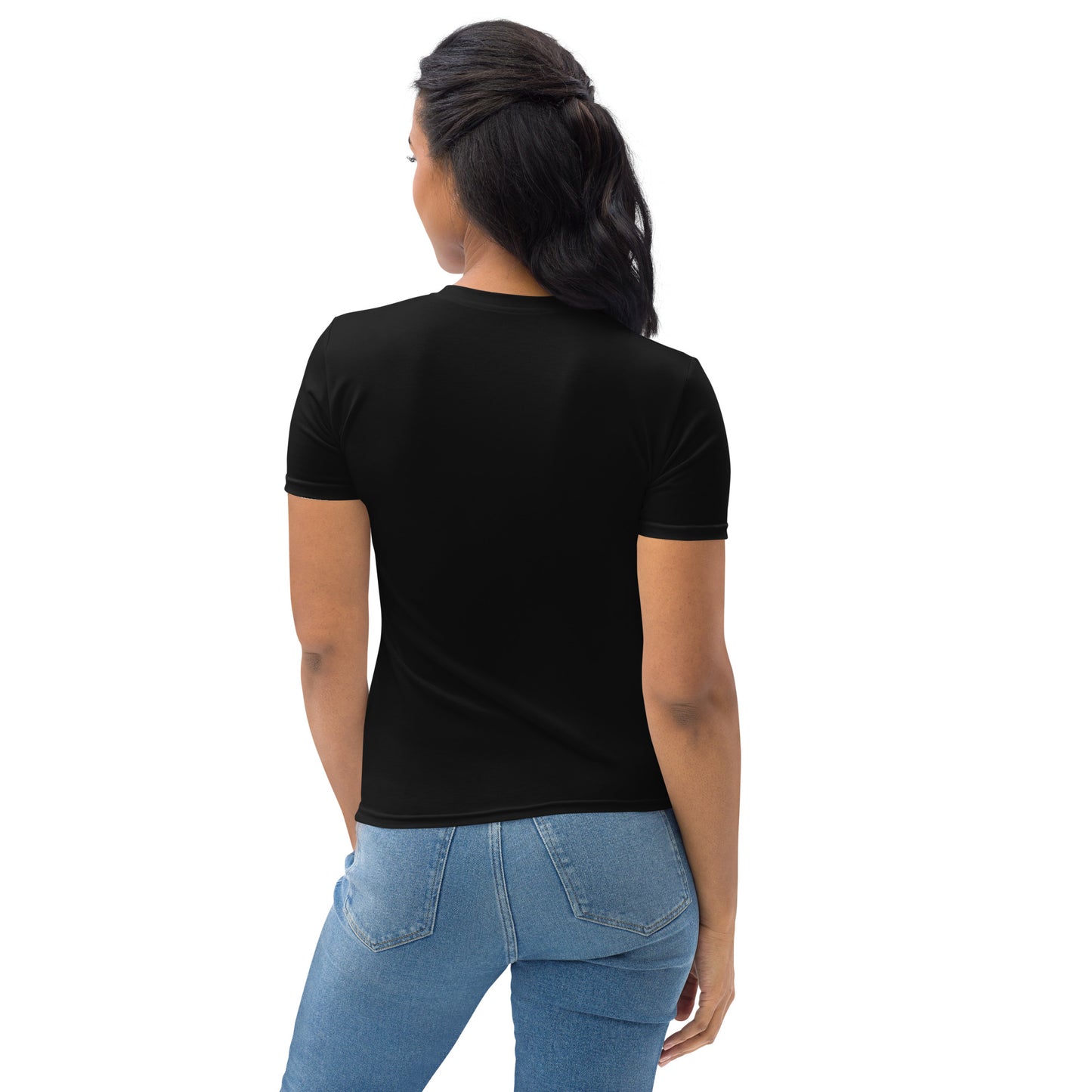 EzPanda® Abstract Bamboo Essence: Neon Graffiti Women's Graphic Tee
