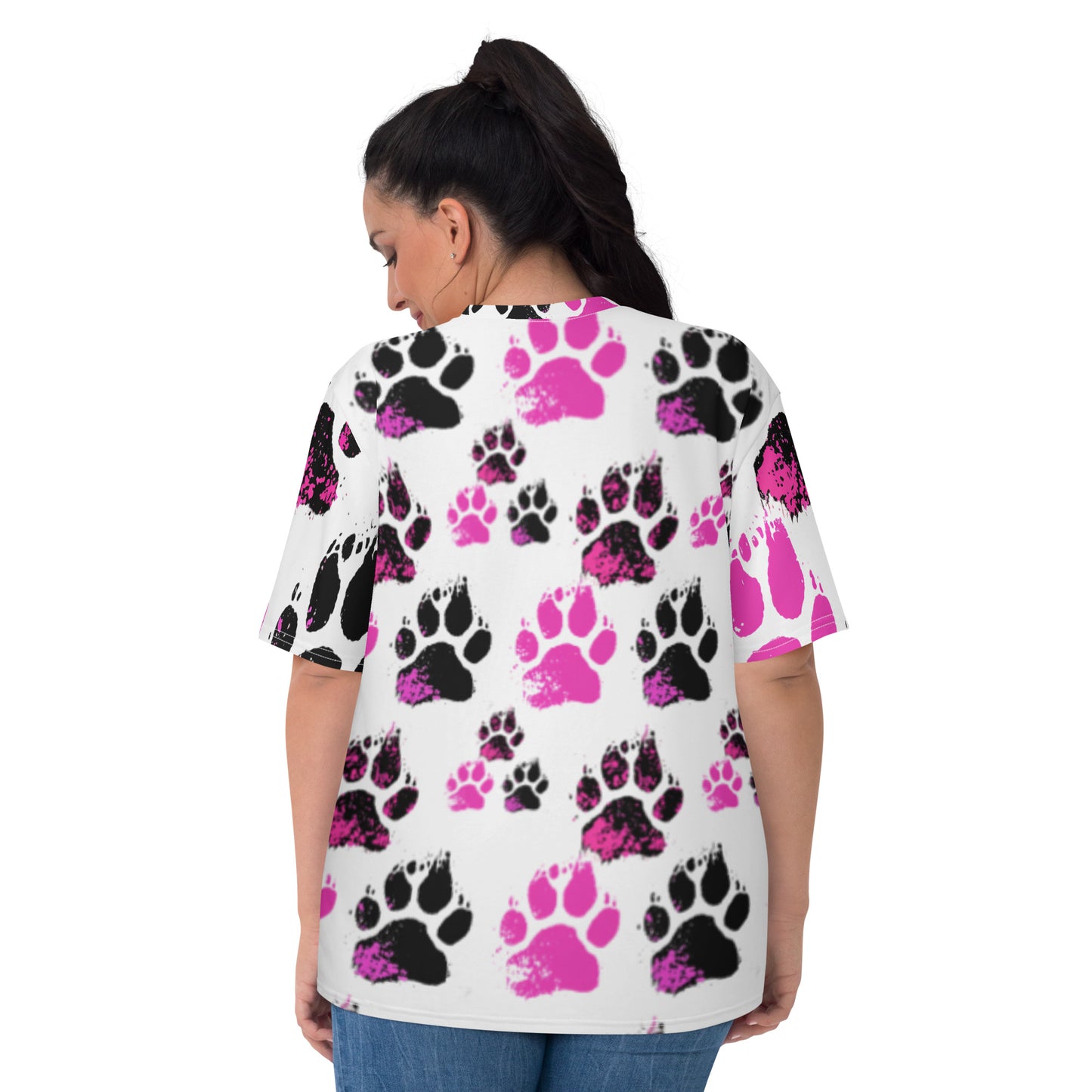 EzPanda® Neon Paw Parade: Women's Graphic Tee