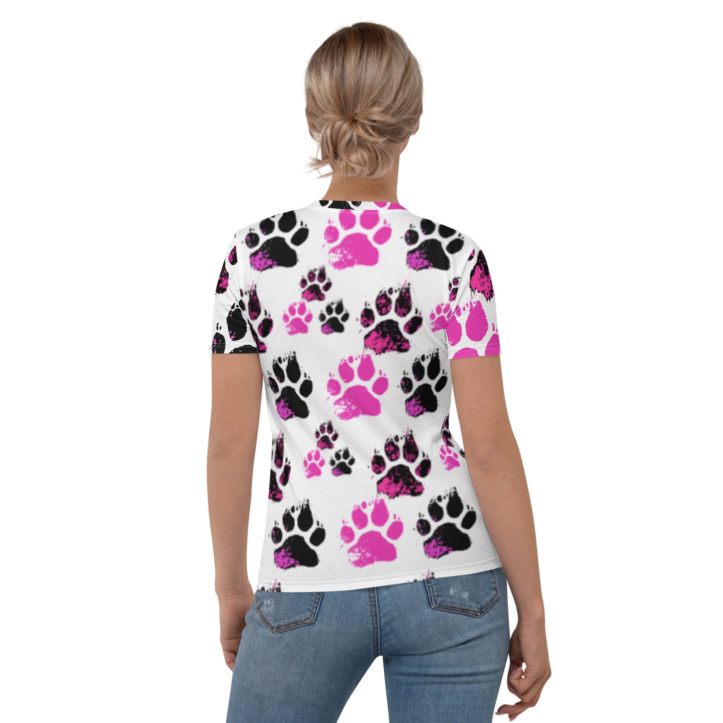 EzPanda® Neon Paw Parade: Women's Graphic Tee
