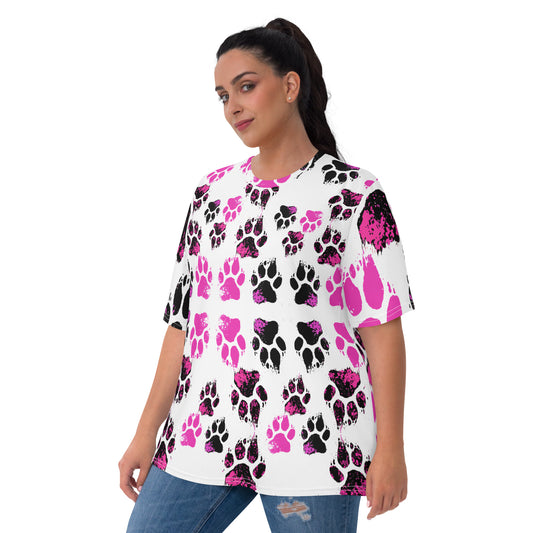 EzPanda® Neon Paw Parade: Women's Graphic Tee