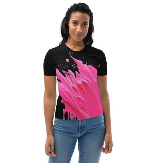 EzPanda® Tohpoh's Neon Splash: Women's Tee