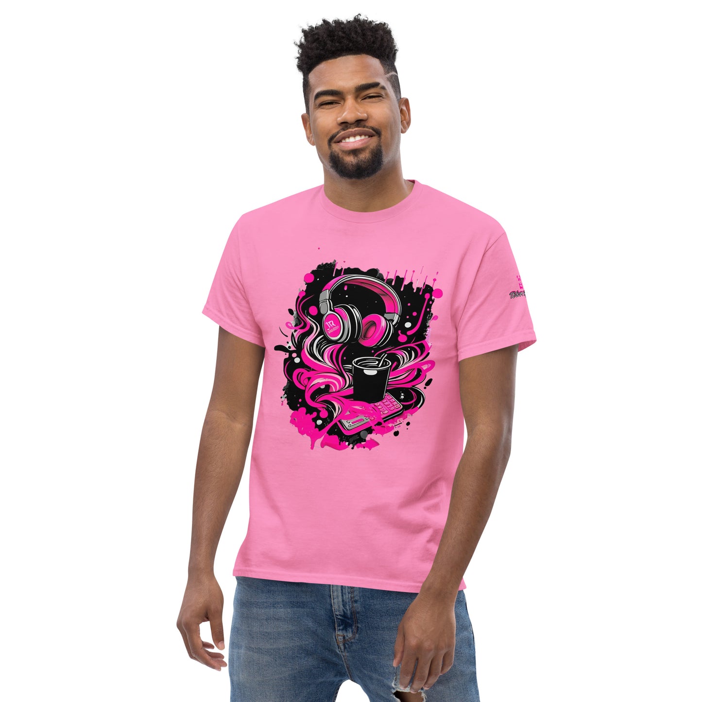 EzPanda® Neon Team WFH Base: Men’s Graffiti Tee