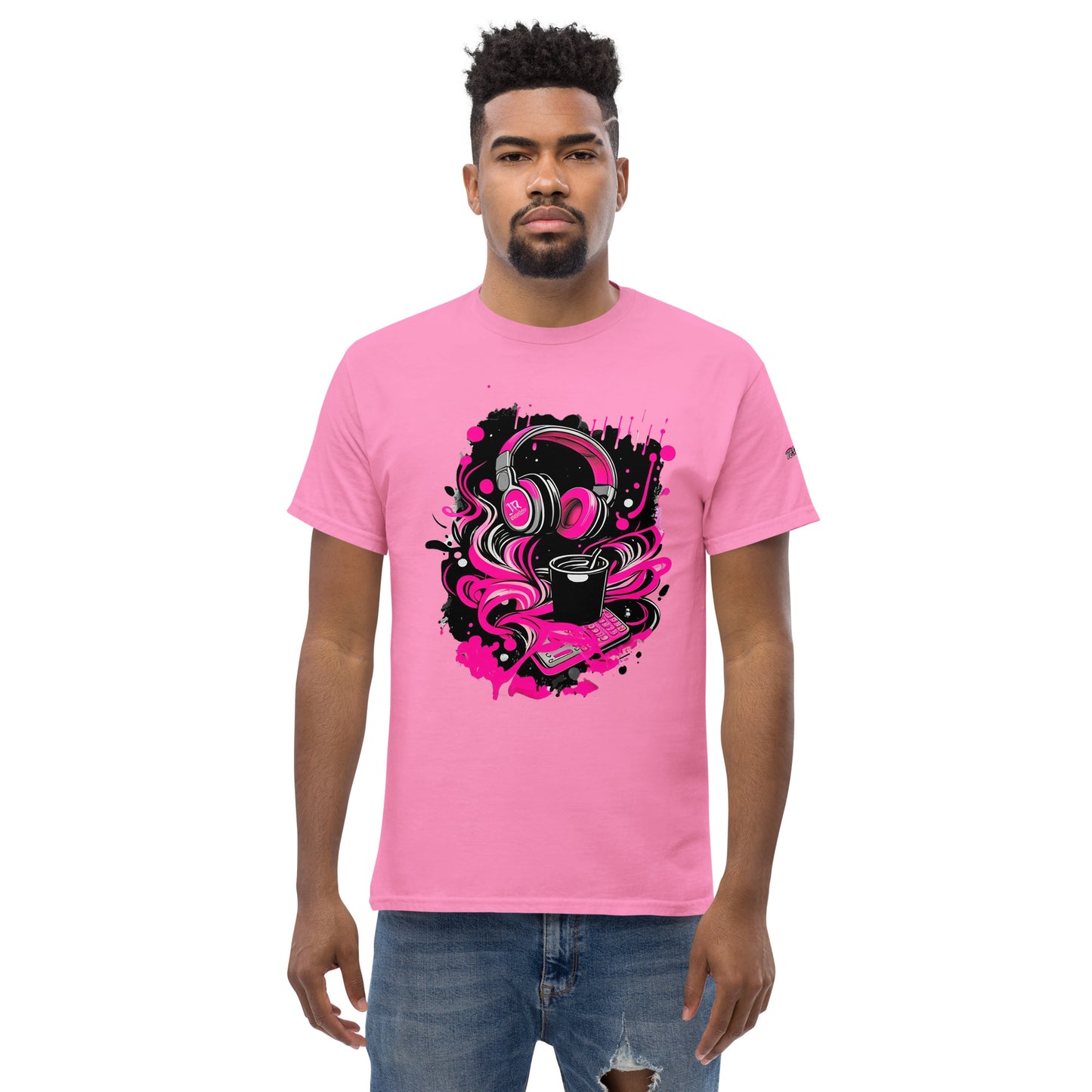 EzPanda® Neon Team WFH Base: Men’s Graffiti Tee