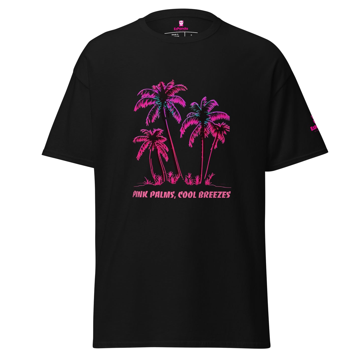 EzPanda® Pink Palms: Men's Graphic Tee