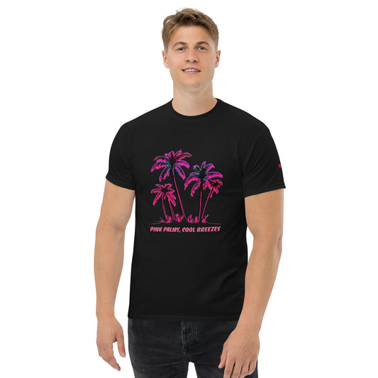 EzPanda® Pink Palms: Men's Graphic Tee