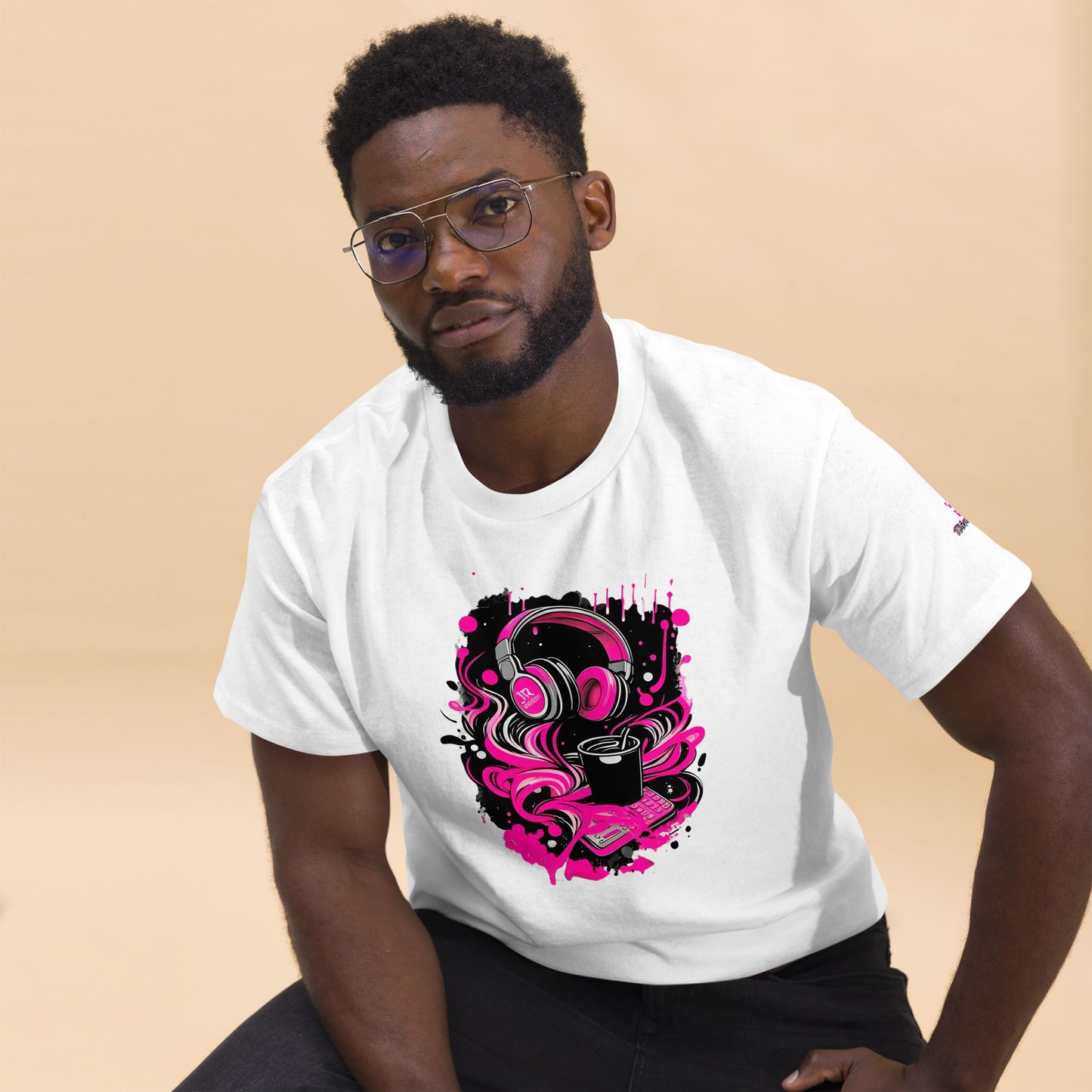 EzPanda® Neon Team WFH Base: Men’s Graffiti Tee
