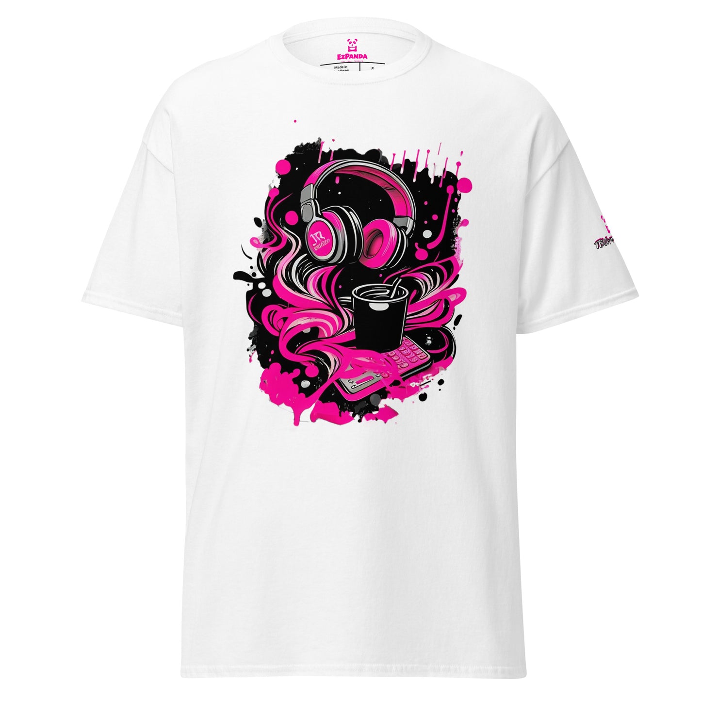 EzPanda® Neon Team WFH Base: Men’s Graffiti Tee