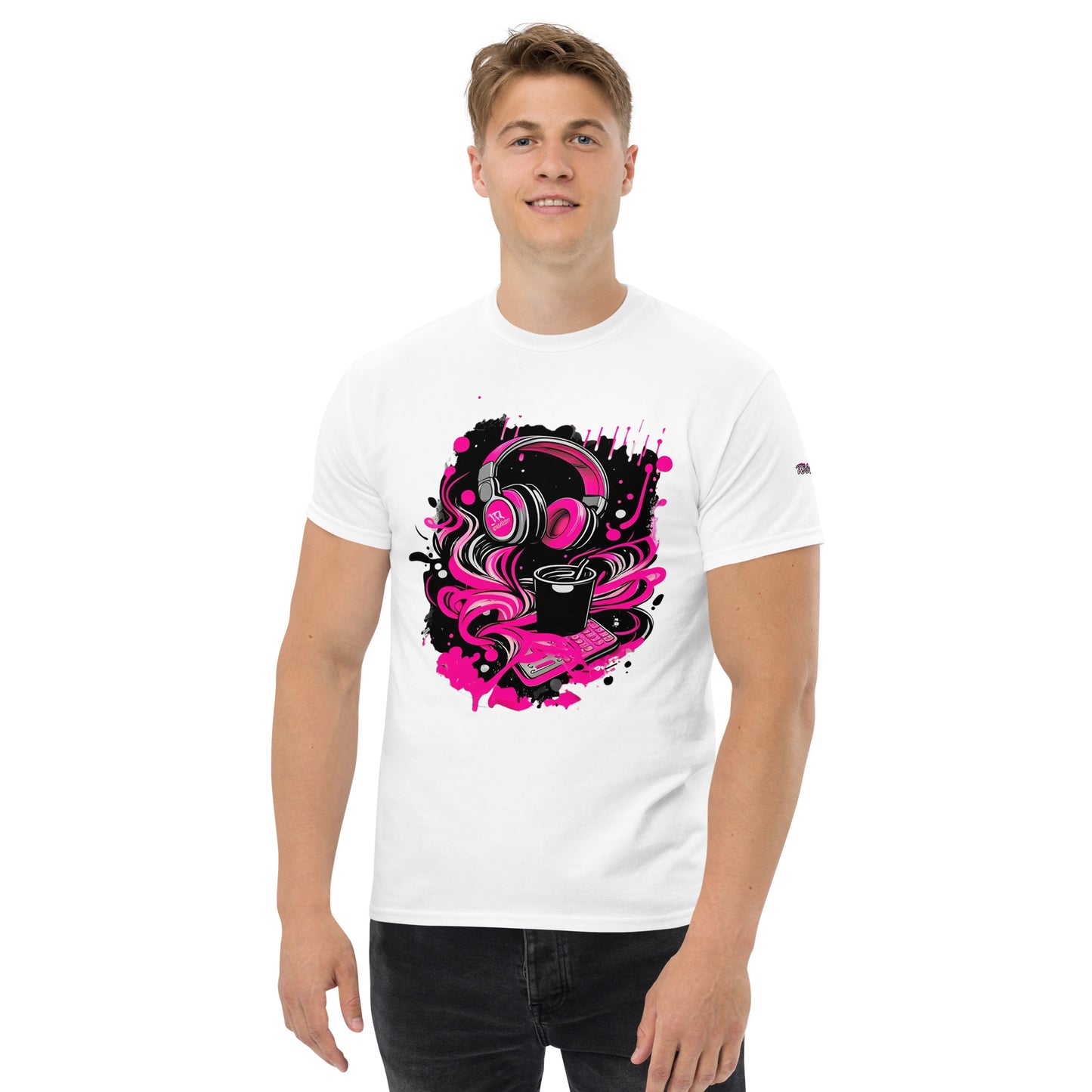 EzPanda® Neon Team WFH Base: Men’s Graffiti Tee