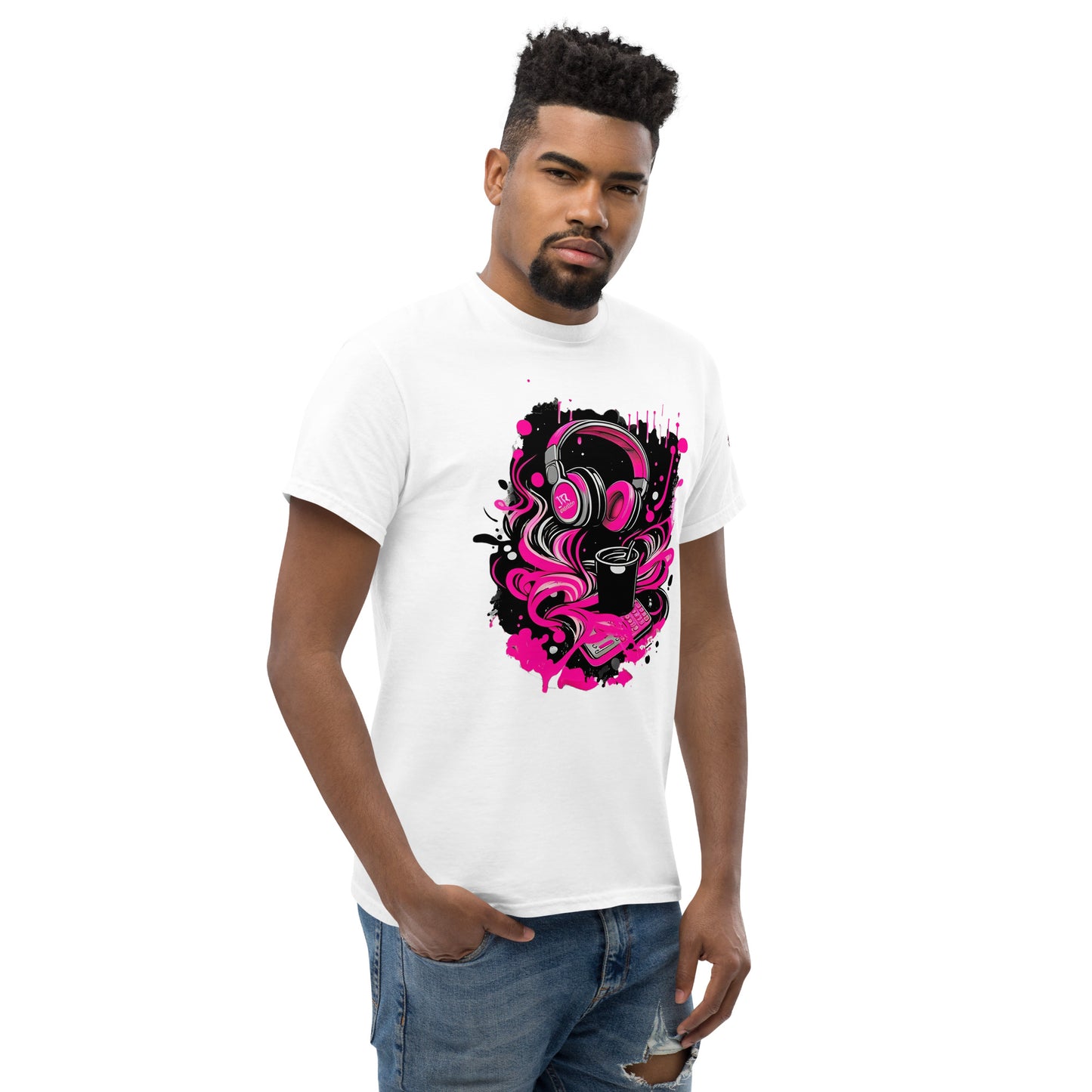 EzPanda® Neon Team WFH Base: Men’s Graffiti Tee