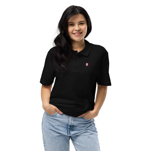 EzPanda® Chic Noir: Unisex Pique Polo Shirt