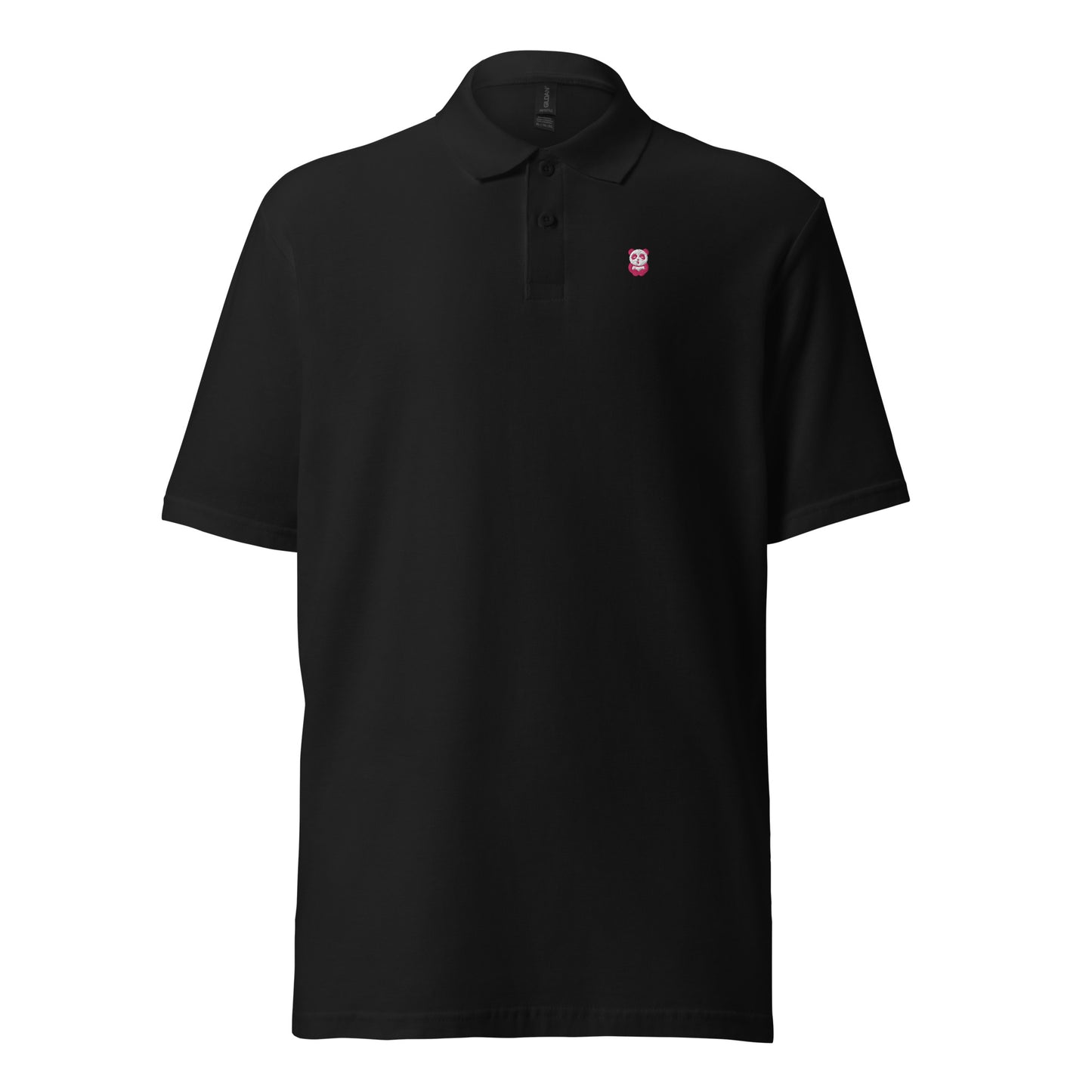 EzPanda® Chic Noir: Unisex Pique Polo Shirt