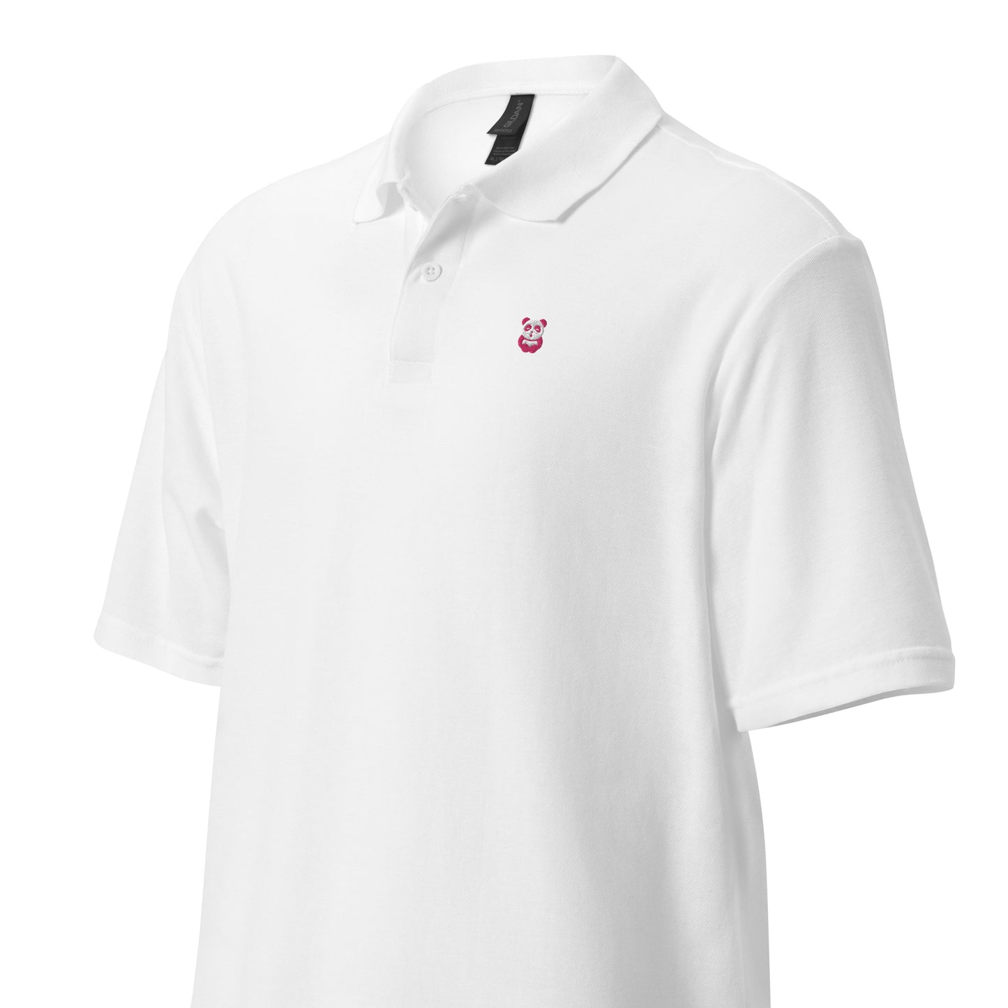 EzPanda® Chic Noir: Unisex Pique Polo Shirt