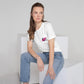 EzPanda® Pocket Splash: Unisex Pocket Tee with Abstract Embroidery