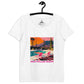 EzPanda® Neon Poolside Reverie: Women's Eco-Friendly Graphic Tee