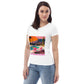 EzPanda® Neon Poolside Reverie: Women's Eco-Friendly Graphic Tee