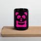 EzPanda® Black Glossy Coffee Mug (Original Logo - Transparent Pink)