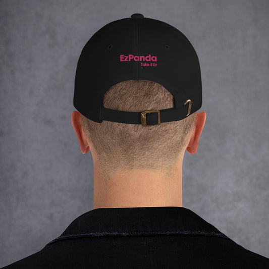 EzPanda® Classic Baseball Cap (Alternate Logo + Name - Transparent Pink)