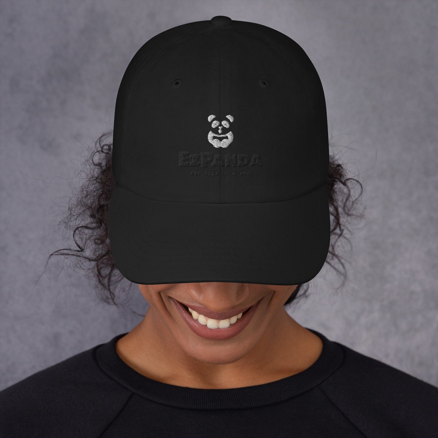 EzPanda® Classic Baseball Cap (Alternate Logo + Name - Transparent White - Toronto)