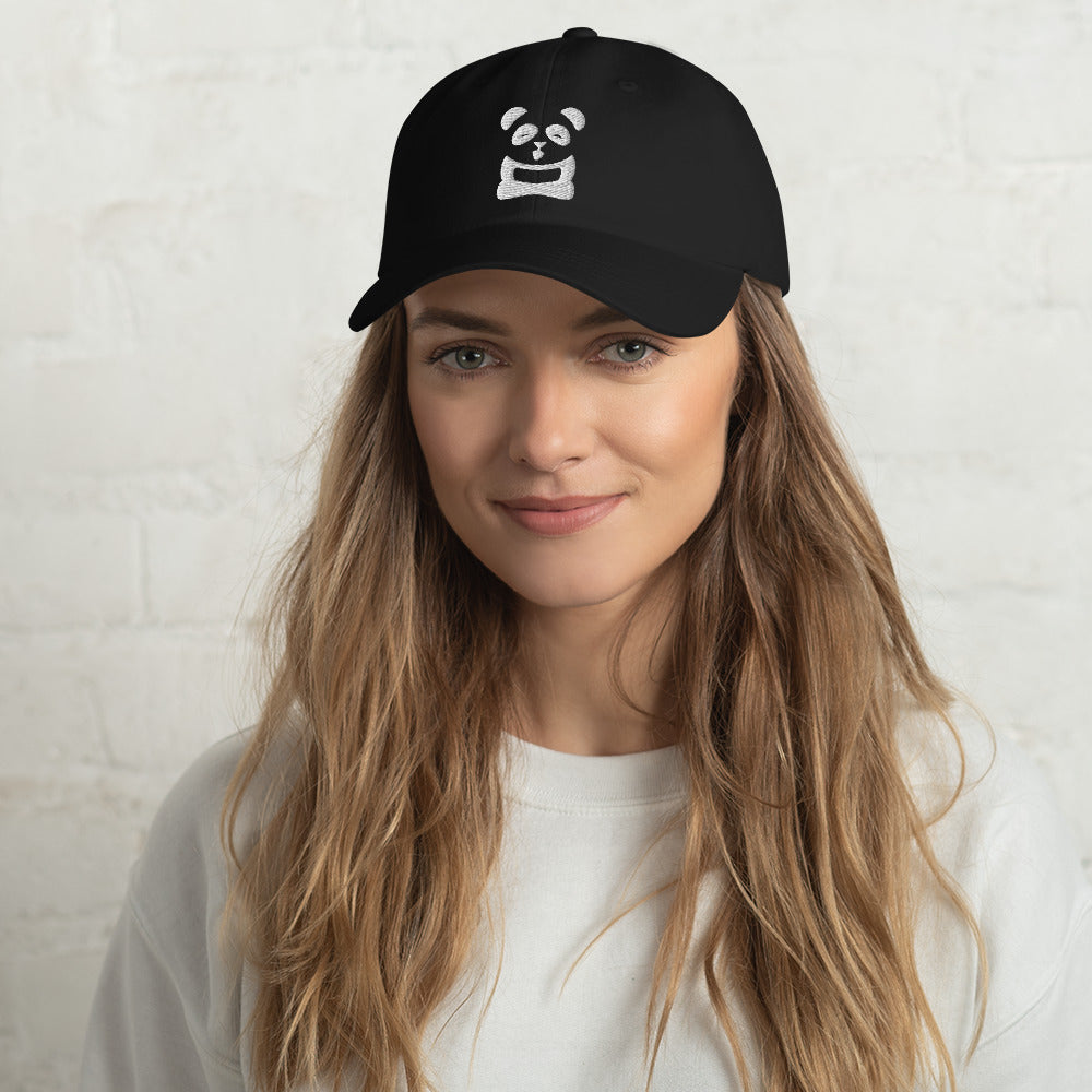 EzPanda® Classic Baseball Cap (Original Logo - Transparent White)