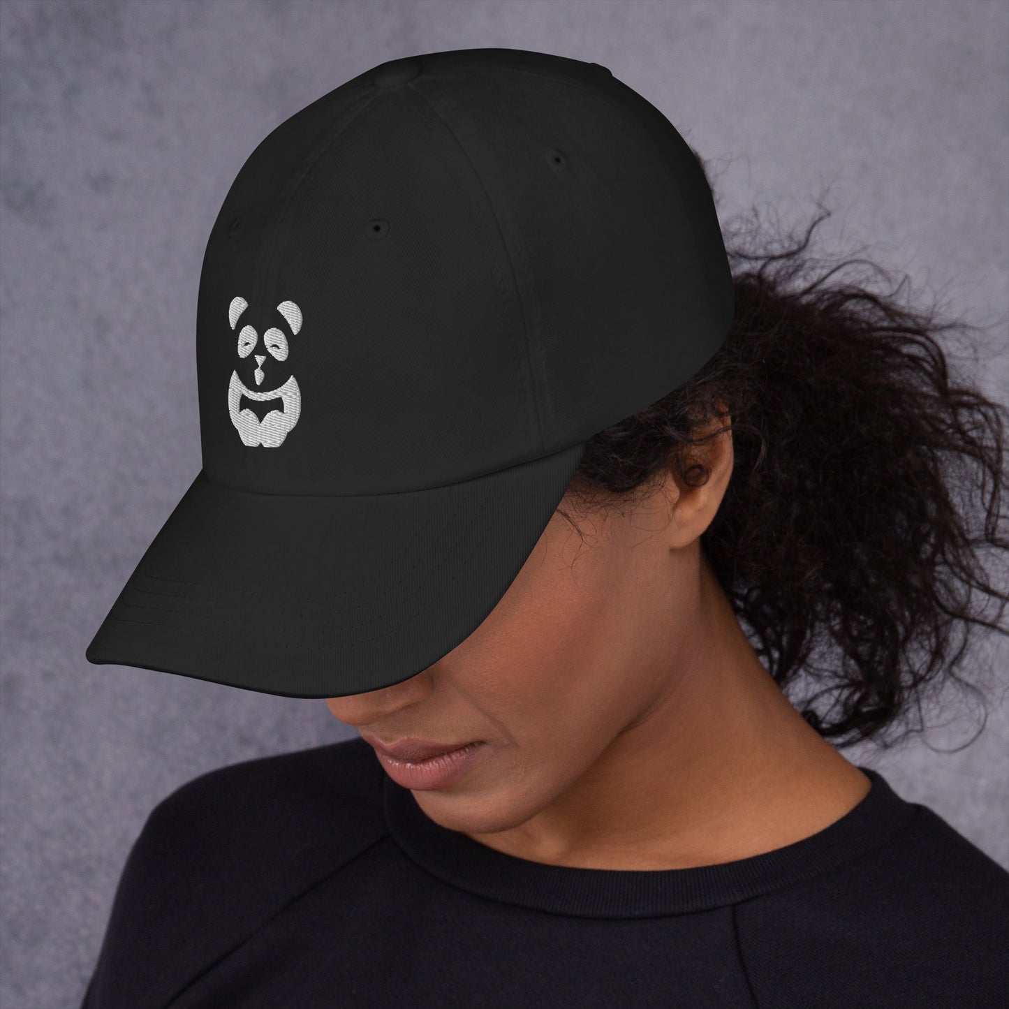 EzPanda® Classic Baseball Cap (Alternate Logo - Transparent White)