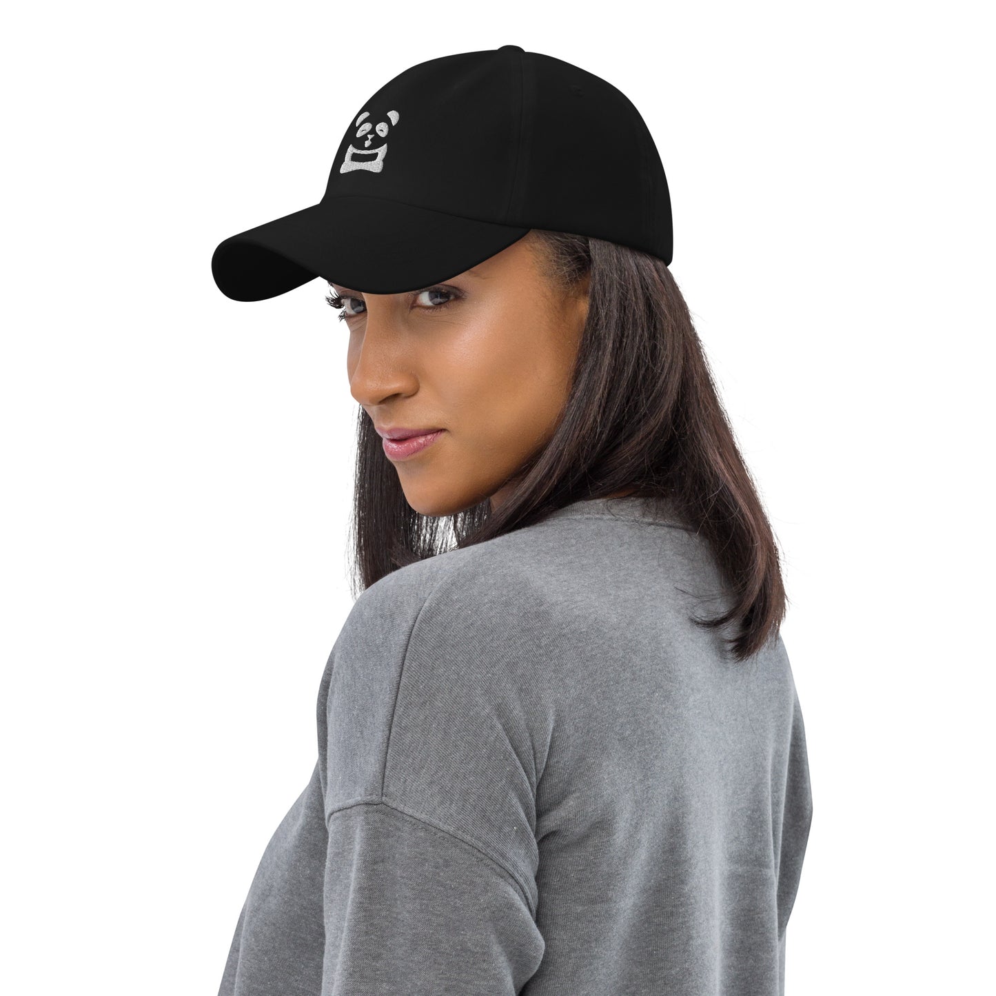 EzPanda® Classic Baseball Cap (Original Logo - Transparent White)