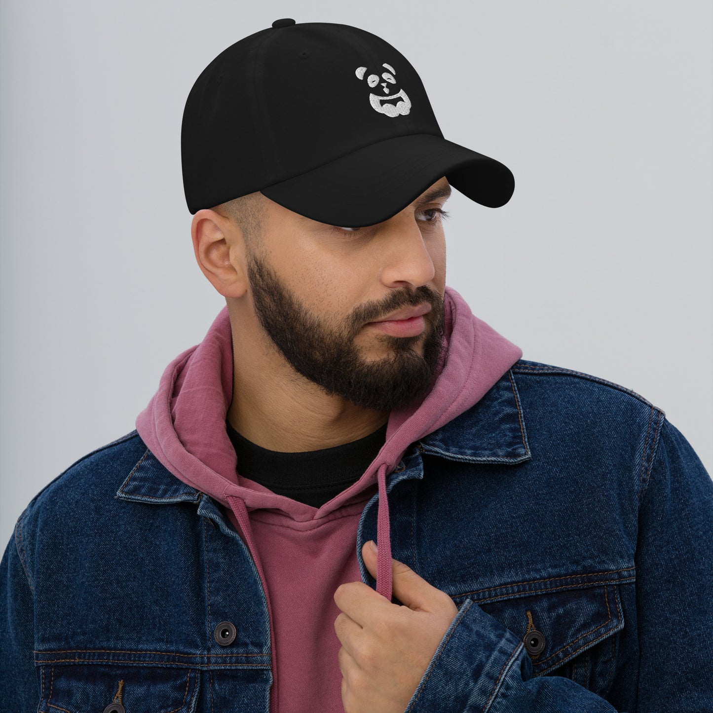 EzPanda® Classic Baseball Cap (Alternate Logo - Transparent White)