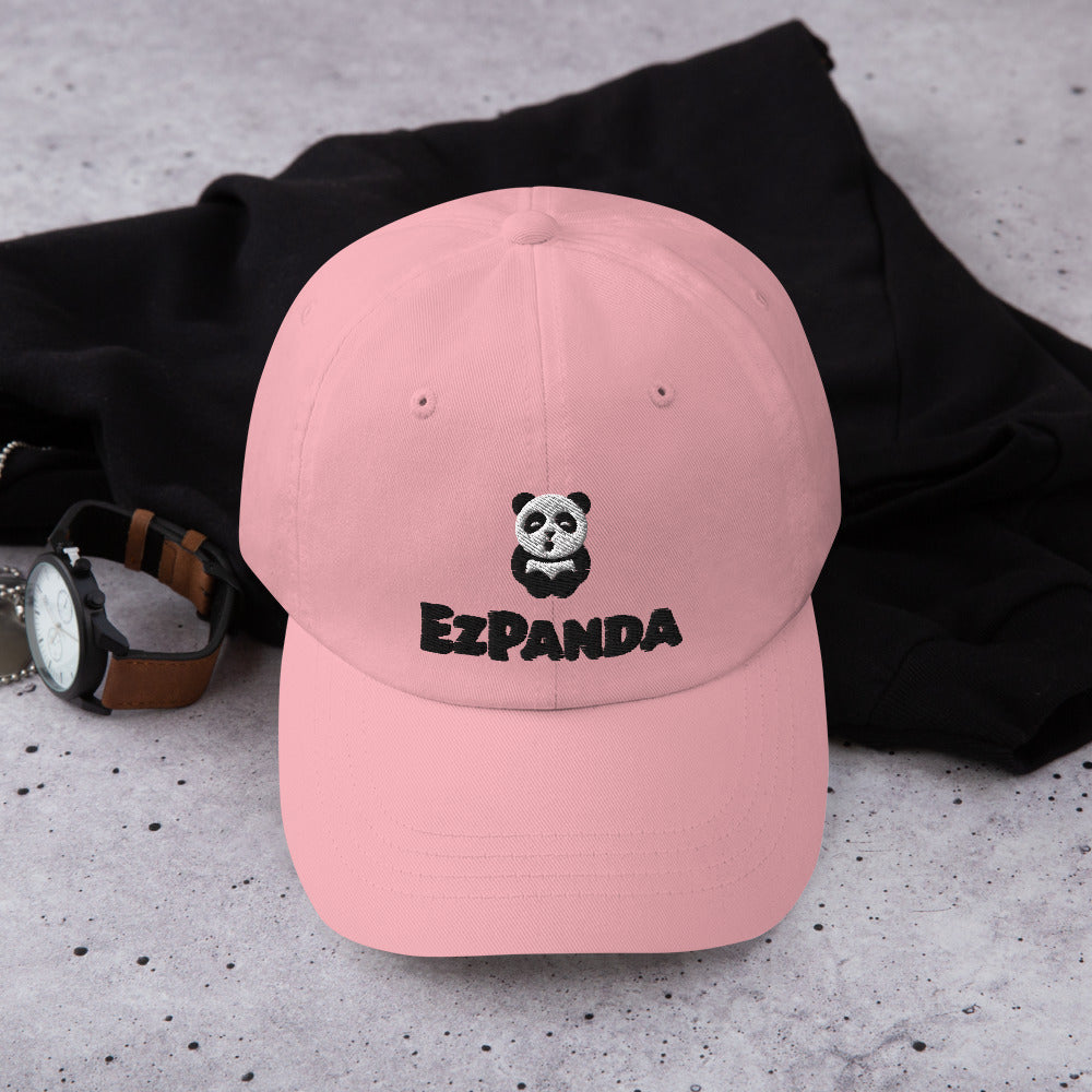 EzPanda® Classic Baseball Cap (Alternate Logo + Name - Black)