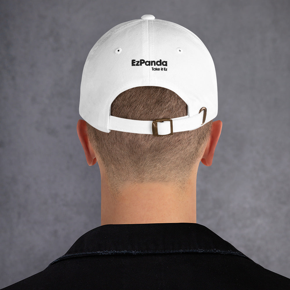 EzPanda® Classic Baseball Cap (Original Logo - Black and White)
