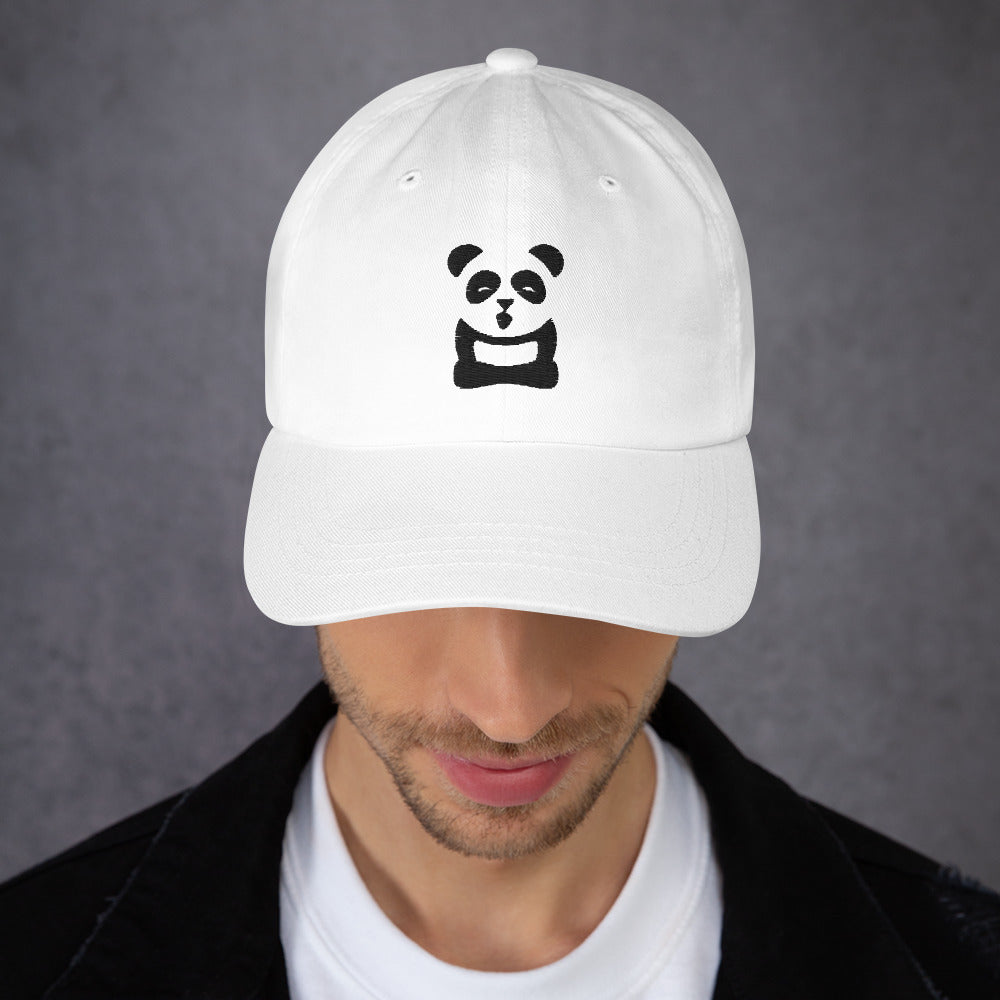 EzPanda® Classic Baseball Cap (Original Logo - Black and White)
