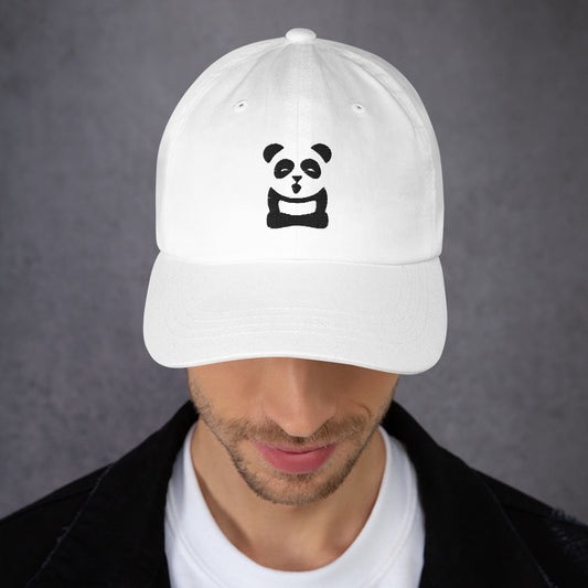 EzPanda® Classic Baseball Cap (Original Logo - Black and White)
