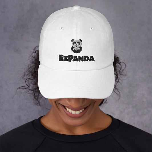 EzPanda® Classic Baseball Cap (Alternate Logo + Name - Black)