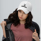 EzPanda® Classic Baseball Cap (Alternate Logo + Name - Transparent Black)