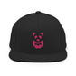 EzPanda® Classic Snapback Hat (Alternate Logo - Transparent Pink - 3D Puff)