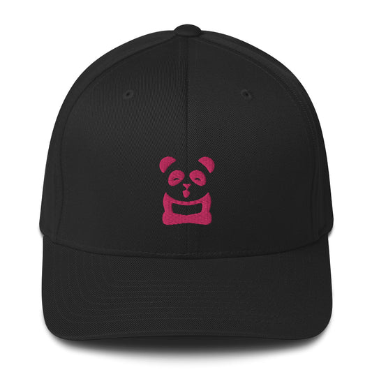 EzPanda® Classic Closed-Back Cap (Original Logo - Transparent Pink)