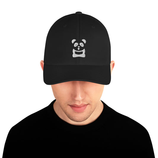 EzPanda® Classic Closed-Back Cap (Original Logo - Transparent White)