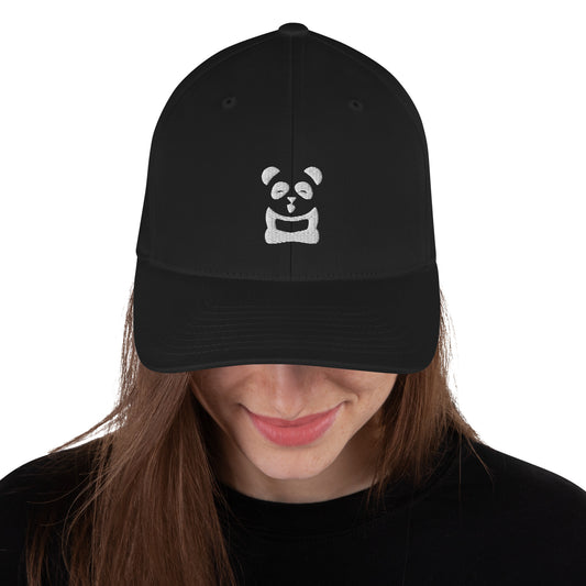 EzPanda® Classic Closed-Back Cap (Original Logo - Transparent White)