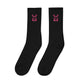 EzPanda® Classic Crew Socks (Original Logo - Transparent Pink)