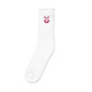 EzPanda® Classic Crew Socks (Original Logo - Transparent Pink)