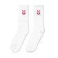 EzPanda® Classic Crew Socks (Alternate Logo - Transparent Pink)