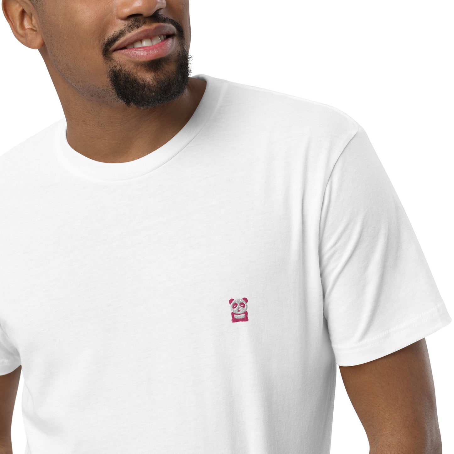 EzPanda® Men's Fitted T-Shirt (Original Logo)