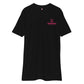 EzPanda® Men's Premium Oversized T-Shirt (Alternate Logo + Name - Transparent Pink - Toronto)
