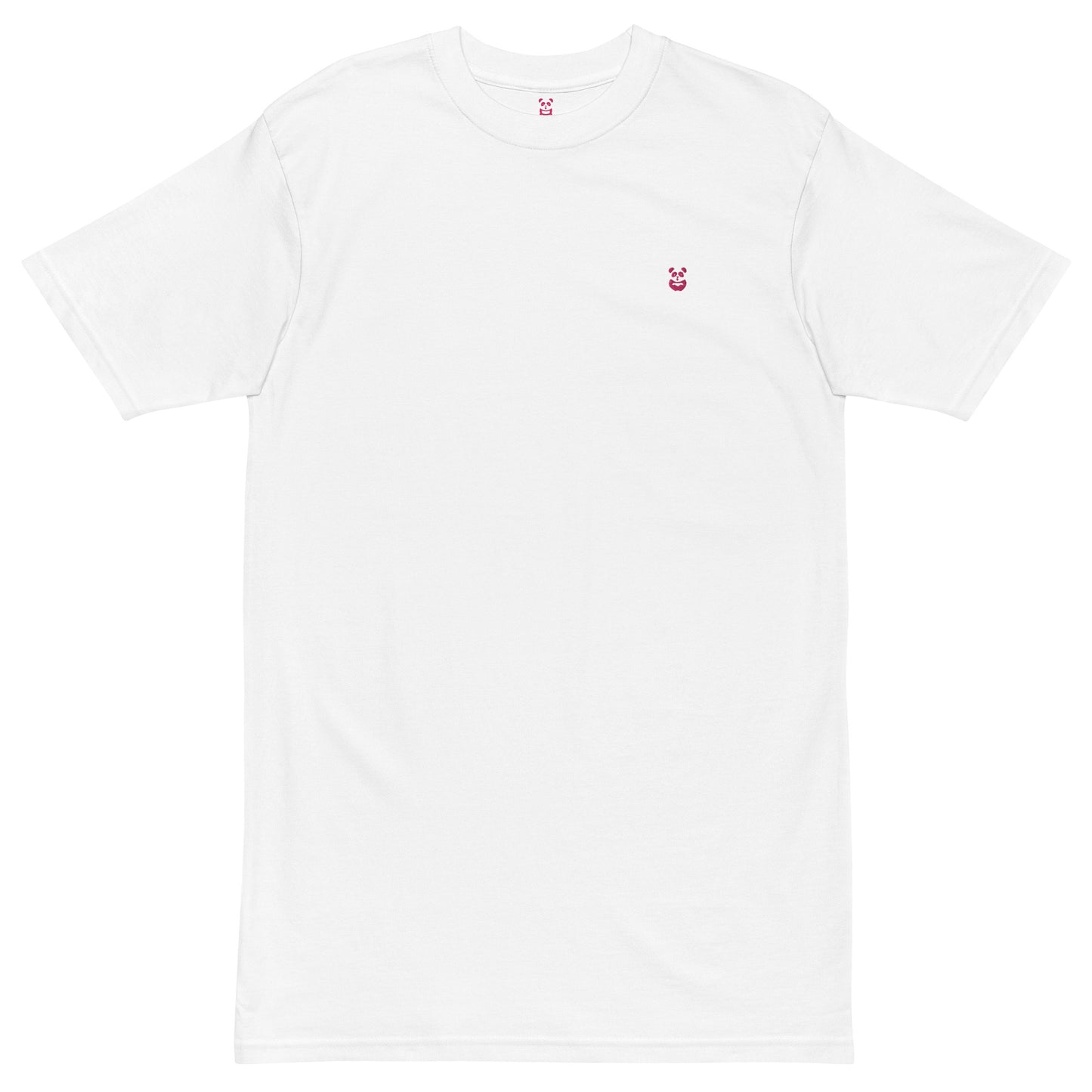 EzPanda® Men's Premium Oversized T-Shirt (Alternate Logo - Transparent)