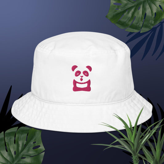 EzPanda® Classic Eco-Friendly Bucket Hat (Original Logo - Transparent Pink)